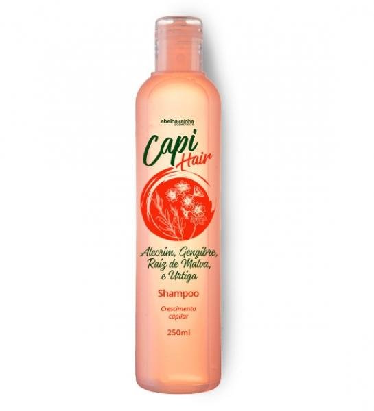 Shampoo Ativador de Crescimento Capilar Capi Hair Abelha Rainha 250ml