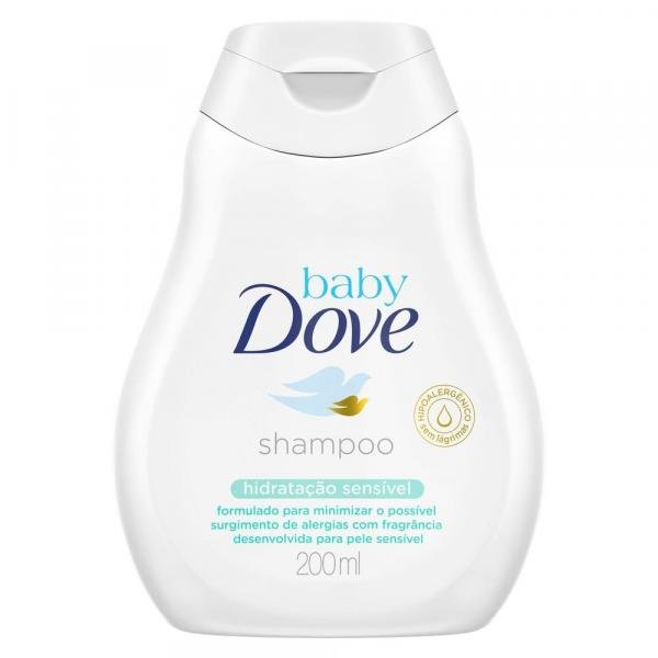 Shampoo Baby Dove Hidratação Sensível 200Ml