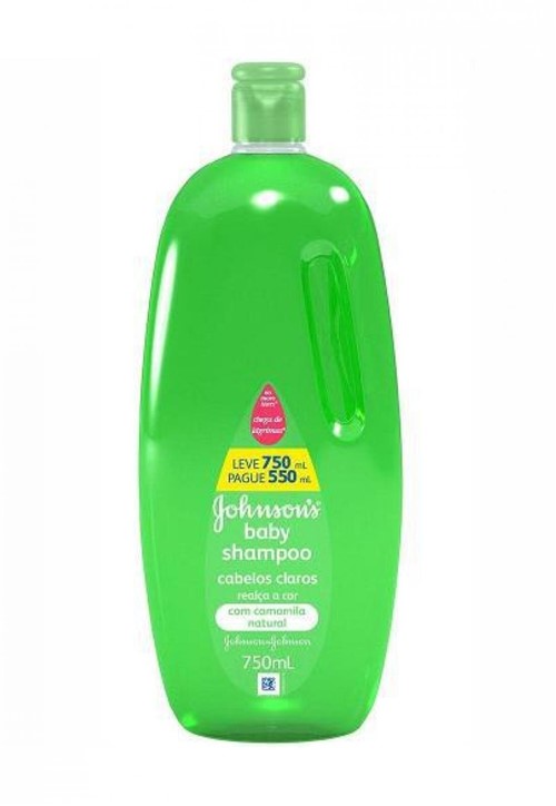 Shampoo Baby Johnson Cabelos Claros 750ml