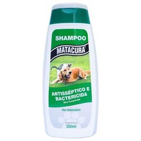 Shampoo Bactericida Antisseptico para Caes Matacura 200 Ml
