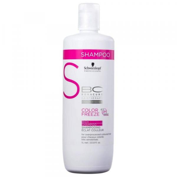 Shampoo BC Bonacure Color Freeze Rich Schwarzkopf 1000ml - Schwarzkopf Professional