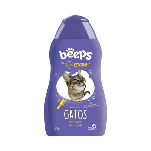 Shampoo Beeps By Estopinha para Gatos 500ml