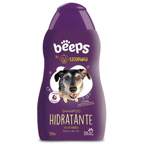 Shampoo Beeps Hidratante Estopinha Pet Society 500ml