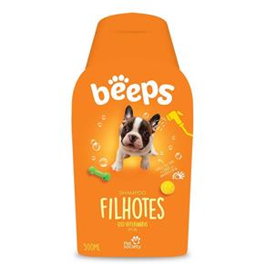 Shampoo Beeps Pet Society Filhotes Cães Gatos - 500Ml