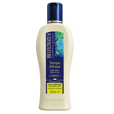 Shampoo Bio Extratus Força com Pimenta 350ml Shampoo Bio Extratus Anticaspa 250ml