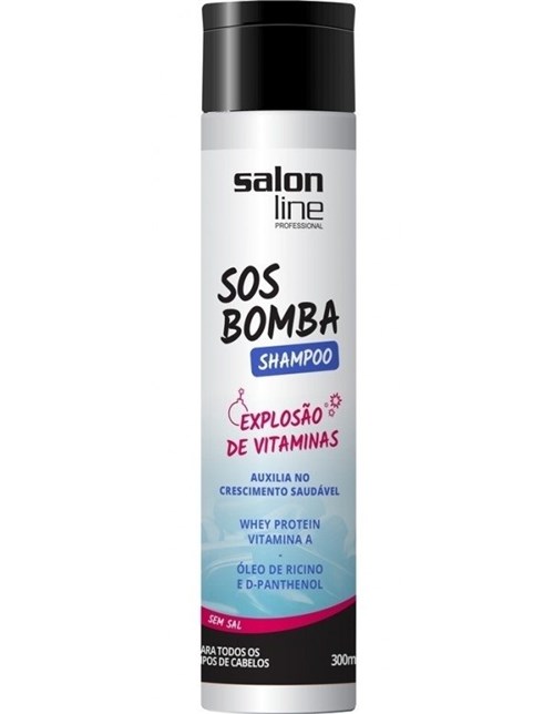 Shampoo Bomba Crescimento Salon Line