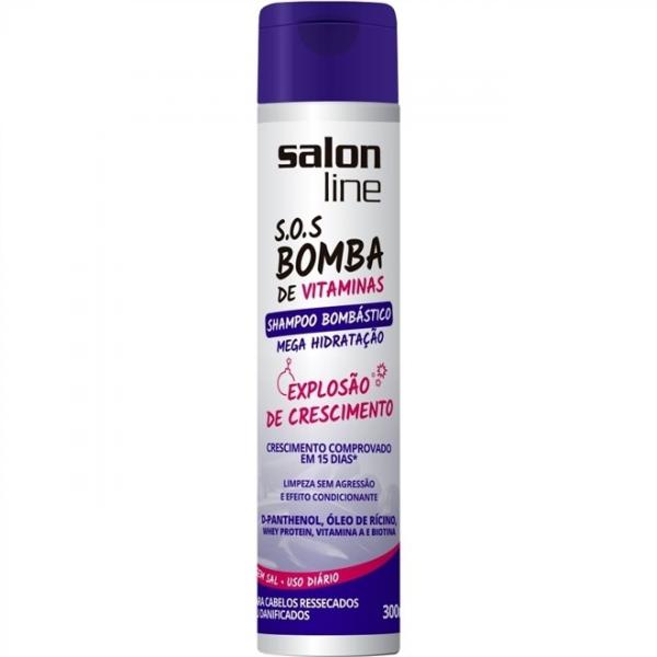 Shampoo Bombástico Salon Line S.O.S Bomba 300Ml