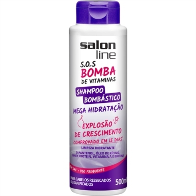Shampoo Bombástico Salon Line S.O.S Bomba 500Ml