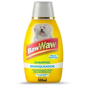 Shampoo Branquiador P/ Cães 500ml - Baw Waw