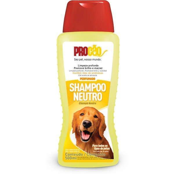Shampoo Cachorro Neutro 500ml Procão
