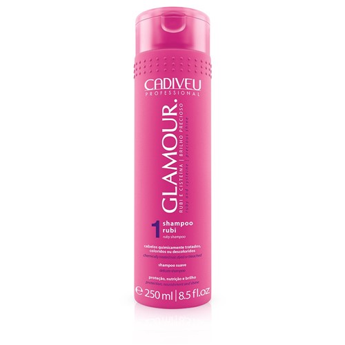 Shampoo Cadiveu Glamour Plus Rubi 250ml