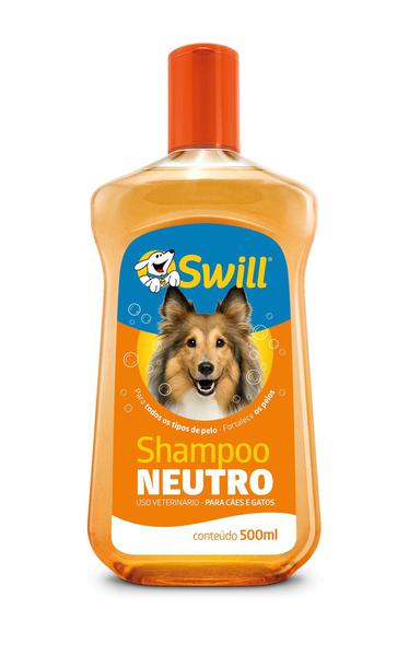 Shampoo Cães e Gatos 500ml Neutro - Swill