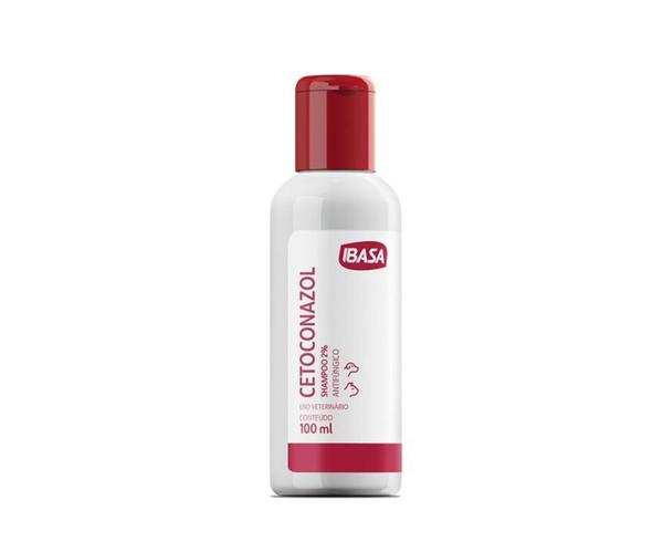 Shampoo Cetoconazol 2% Antifúngico 100mL - Ibasa
