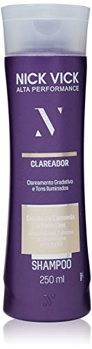 Shampoo Clareador 250 Ml, Nick & Vick, Lilás