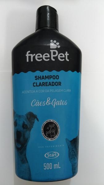 Shampoo Clareador para Cães e Gatos FreePet 500ml - Start