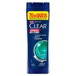 Shampoo Clear Anti-Caspa Limpeza Diária 2 em 1 Leve 400ml Pague 330ml