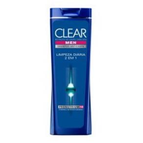 Shampoo Clear 2 em 1 Limpeza Diária 400Ml