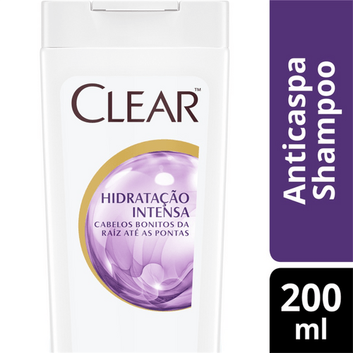 Shampoo Clear Hidratação Intensa - 200ml