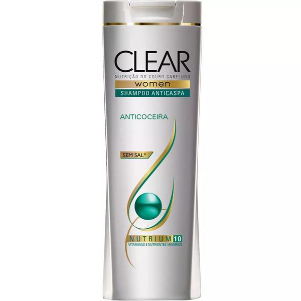 Shampoo Clear Women Anticaspa e Anticoceira - 200ml - Unilever