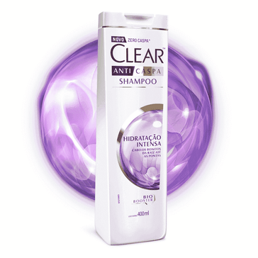 Shampoo Clear Women Hidratação Intensa SH CLEAR WOMEN HIDRAT INTENSA 400ML