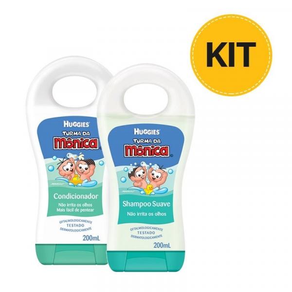 Shampoo + Condicionador Infantil Turma da Mônica Huggies 200ml por 14,99