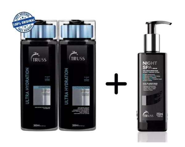 Kit Truss Infusion Shampoo + Condicionador 2x 300ml + Night Spa 250ml (3 Produtos)