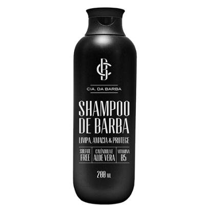 Shampoo de Barba Cia da Barba Shampoo para Barba 200ml