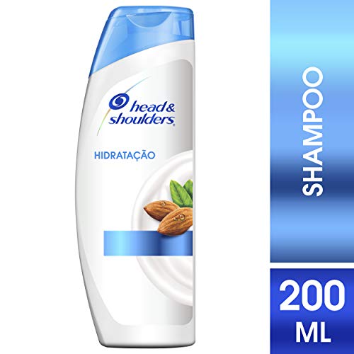 Shampoo de Cuidados com a Raiz Head & Shoulders Hidratação com Óleo de Amêndoas 200Ml, Head & Shoulders