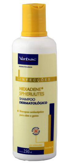 Shampoo Dermatológico Hexadene Spherulites para Cães e Gatos - 250 Ml - Virbac
