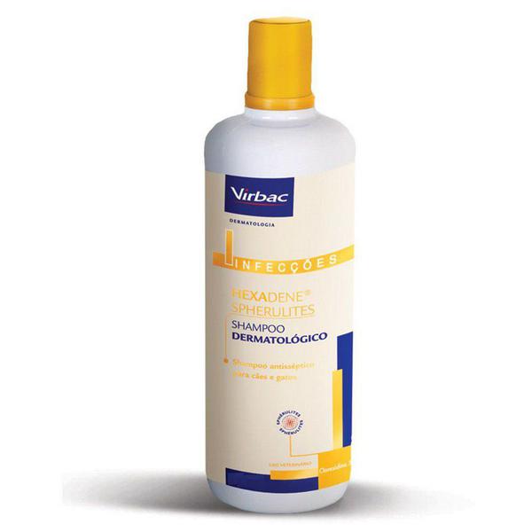 Shampoo Dermatológico Hexadene Spherulites para Cães e Gatos - 500ml - Virbac