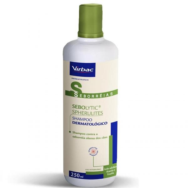 Shampoo Dermatologico Sebolytic Spherulites 250ml - Virbac