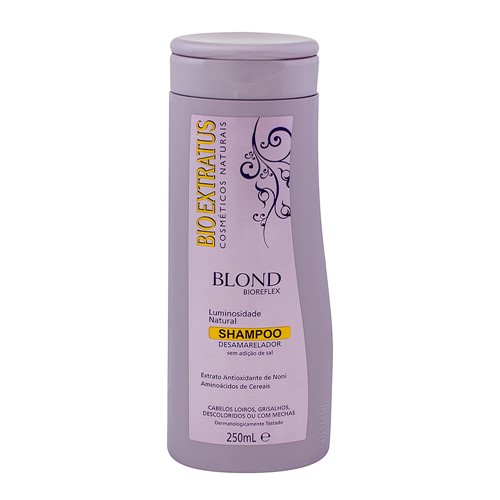 Shampoo Desamarelador Bio Extratus Blond Bioreflex Sem Sal com 250ml