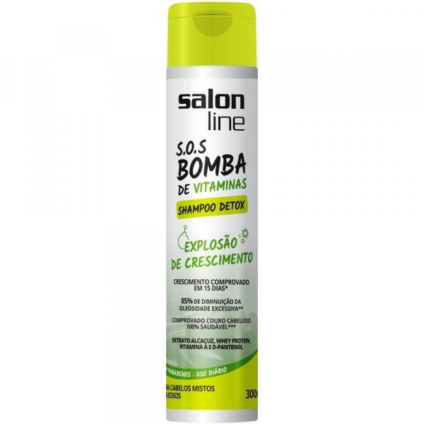Shampoo Detox Salon Line S.O.S Bomba 300Ml