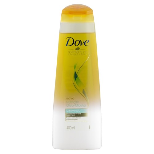 Shampoo Dove Nutrição Óleo-Micelar 400Ml