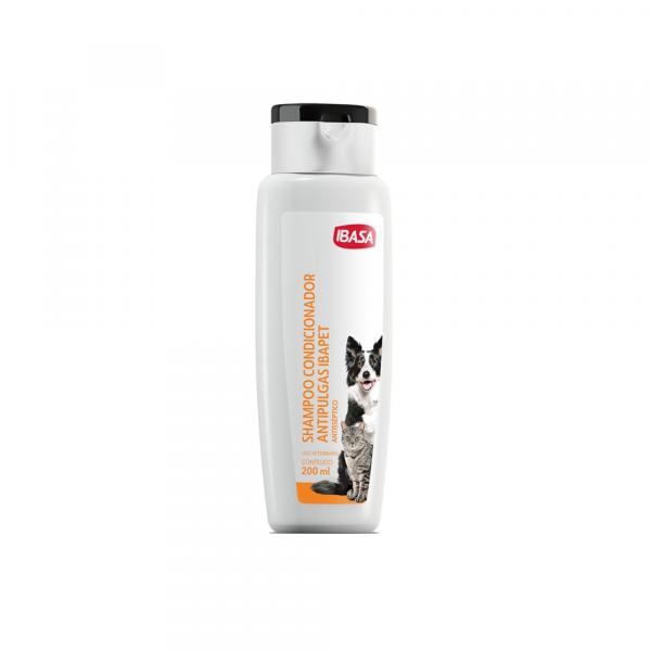 Shampoo e Condicionador Antipulgas Ibapet - 200 ML - Ibasa