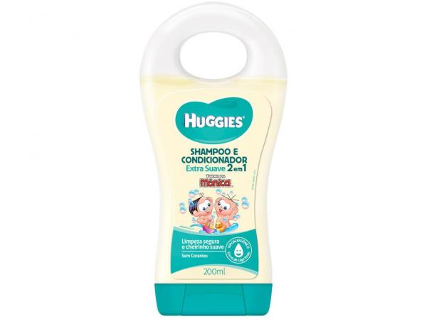Shampoo e Condicionador 2 em 1 200 Ml - Turma da Mônica Huggies