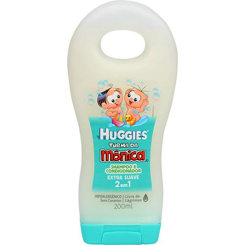 Tudo sobre 'Shampoo e Condicionador Huggies Turma da Mônica 2 em 1 - 200ml'