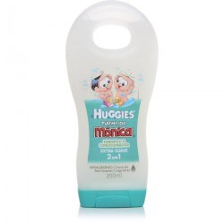 Shampoo e Condicionar Turma da Mônica 2 em 1 200ml - Huggies