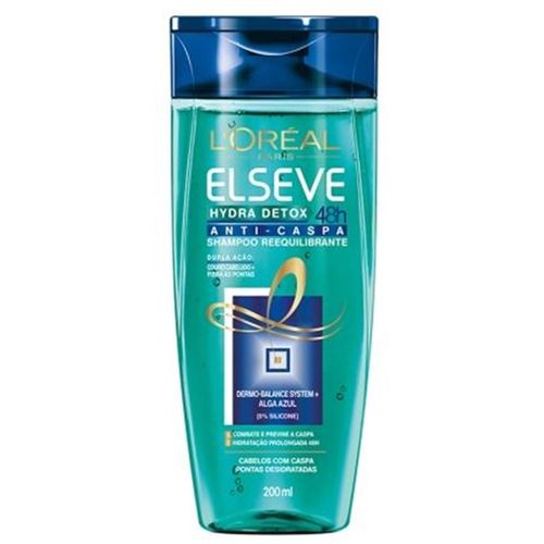 Shampoo Elseve Anticaspa Hydra Detox 200 Ml