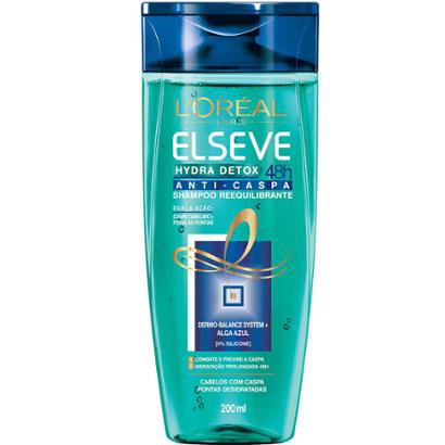Shampoo Elseve Hydra Detox 48h Anti-Caspa 200ml