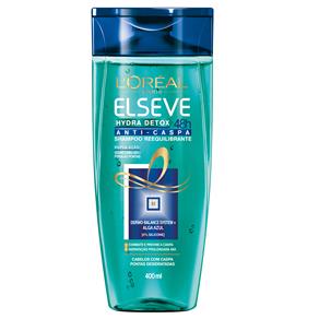 Shampoo Elseve Hydra-Detox Anti-Caspa - 400ml