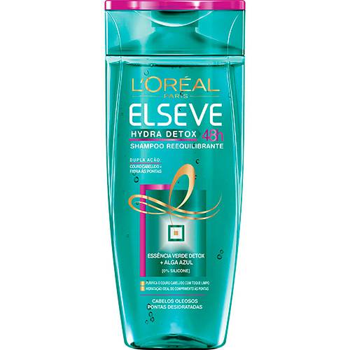 Shampoo Elseve Hydra-Detox Anti-Oleosidade - 200ml