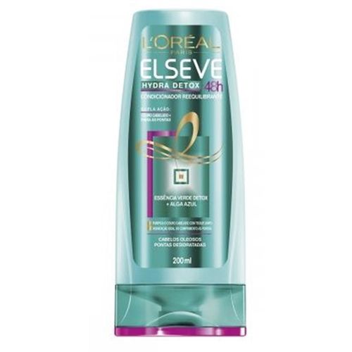 Shampoo Elseve Hydra Detox Reequilibrante 200 Ml