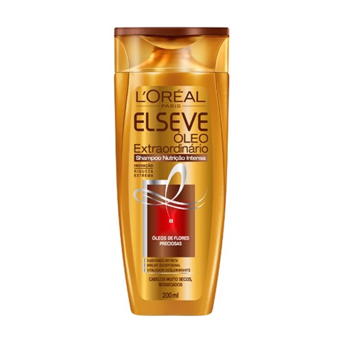 Shampoo Elseve Óleo Extraordinário Nutrição Intensa com 200ml