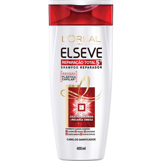 Shampoo Elseve Reparação Total 5+ 400ml