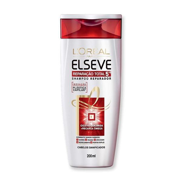 Shampoo Elseve Reparação Total 5+ com 200ml - L'Oréal Paris