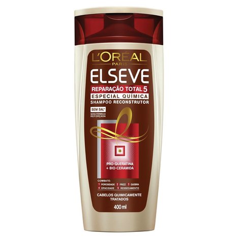Shampoo Elsève Reparação Total 5 Especial Química 400Ml