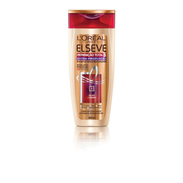 Shampoo Elseve Reparação Total 5 Extra Profundo 400ml - L'oréal