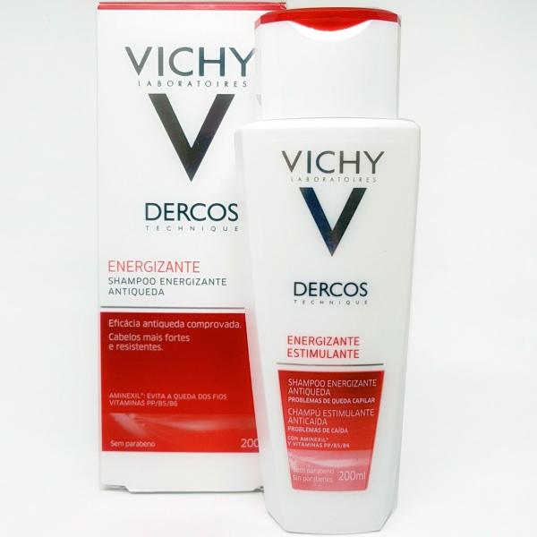 Shampoo Energizante Antiqueda Dercos 200mL Vichy
