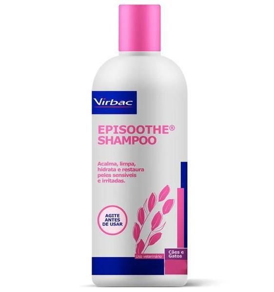 Shampoo Episoothe Peles Sensíveis e Irritadas Virbac 500ml